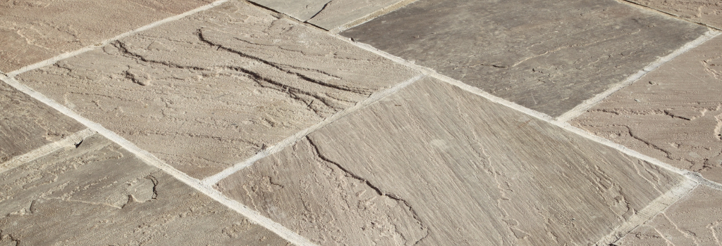 Natural stone flooring and paving